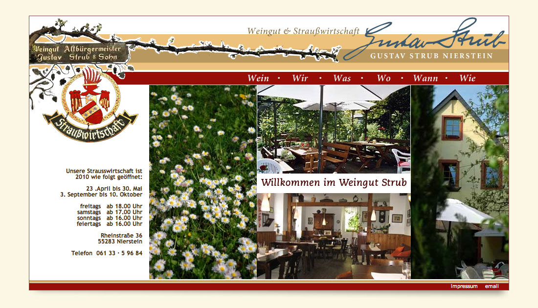 Website Weingut